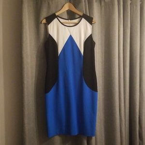 Calvin Klein Color Block Dress